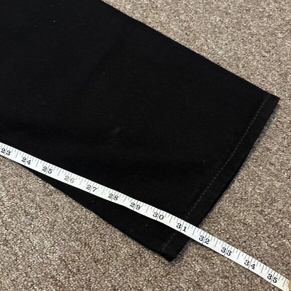 LEVI 505 REGULAR STRAIGHT  MENS JEANS 38*x30* Black  NWT - see measurements - Picture 3 of 11